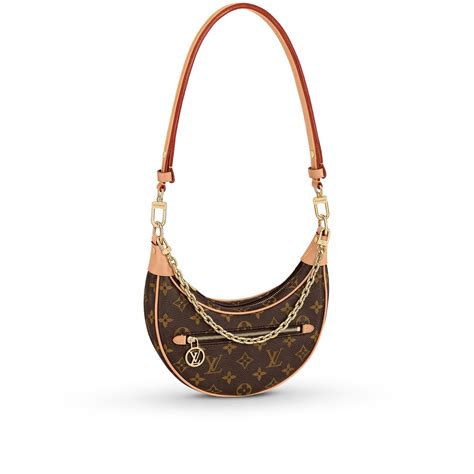 lv half moon bag|louis vuitton monogram looping bag.